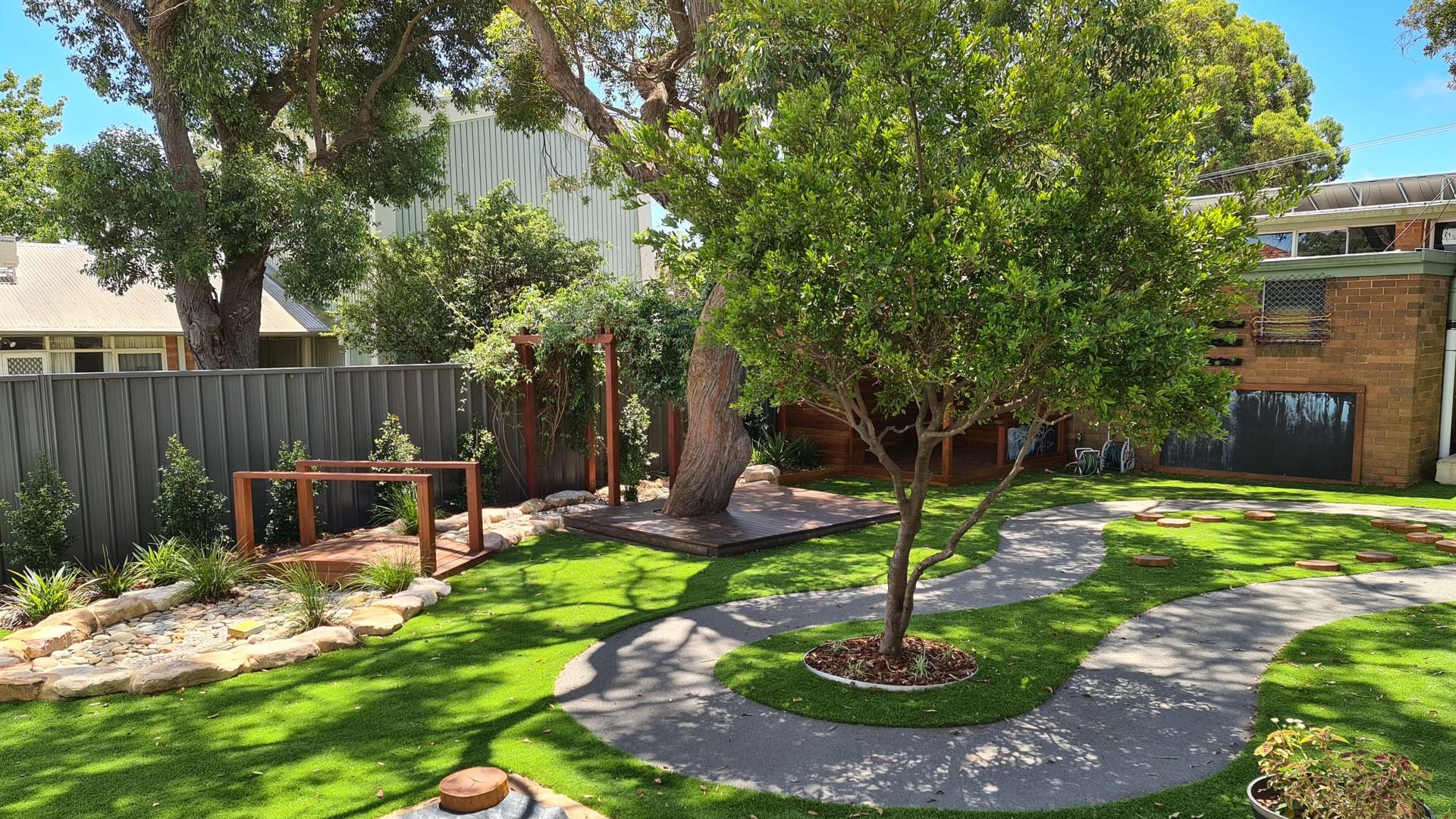 Little Blessings Early Learning Centre Caringbah South outdoor learning space