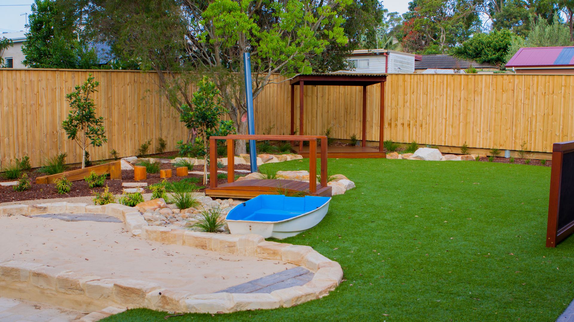 Little Blessings Early Learning Centre outdoor learning space